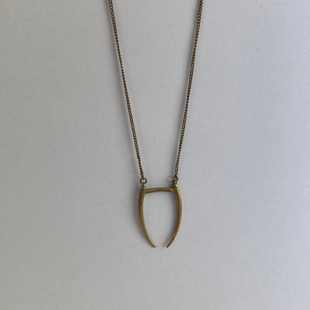 Oak + Fort Horn Necklace